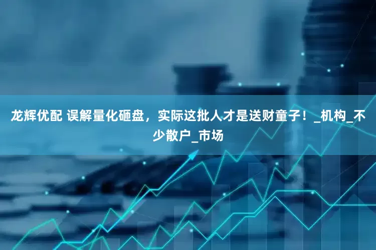 龙辉优配 误解量化砸盘，实际这批人才是送财童子！_机构_不少散户_市场