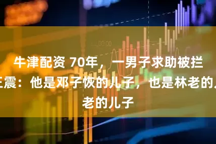 牛津配资 70年，一男子求助被拦，王震：他是邓子恢的儿子，也是林老的儿子