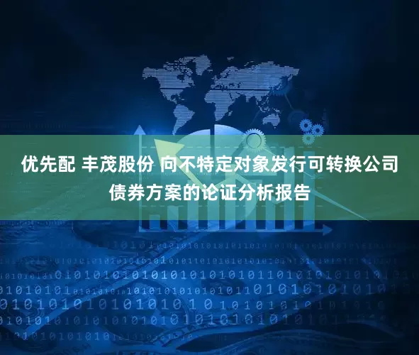 优先配 丰茂股份 向不特定对象发行可转换公司债券方案的论证分析报告